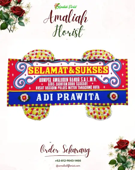 Papan Bunga Ucapan Selamat Tamako